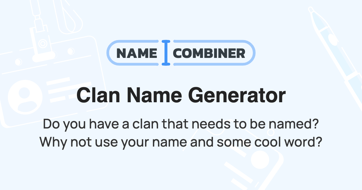 clan-name-generator